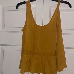 Mango mustard top size xs